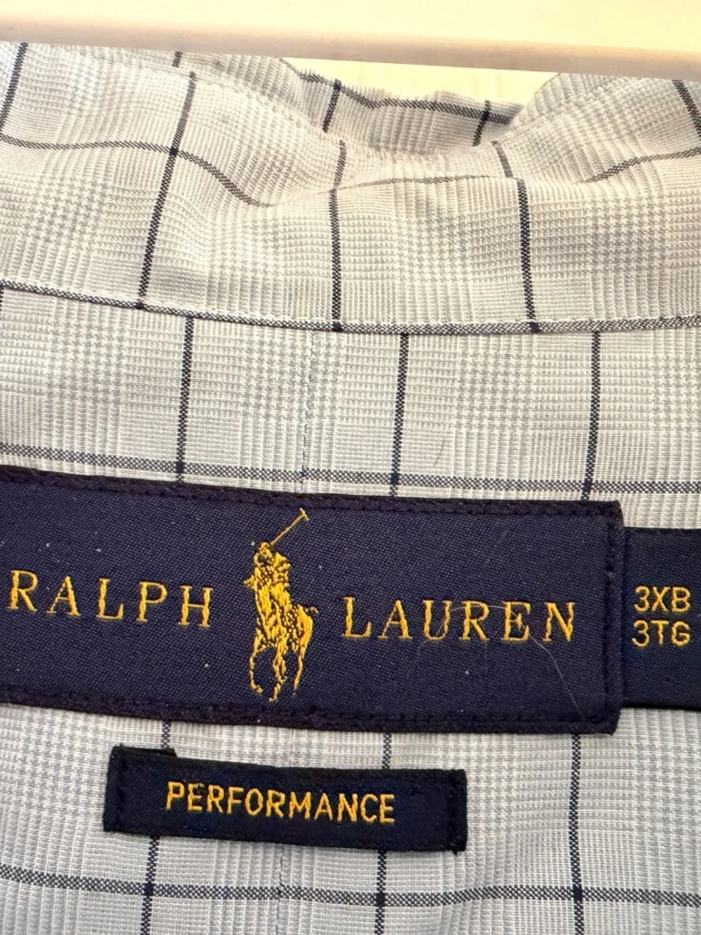 Men’s Ralph Lauren Big & Tall performance button down shirt 3XB